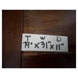 Tall White Bookshelf with Adjustable Shelves