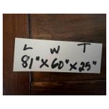 Full Size Bed with Upholstered Headboard and Mattress Set