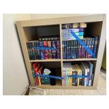Used Wooden Bookshelf with Contemporary Design - contents not included