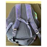 3-Piece Set: Galaxy Backpack, Bedsure Fleece Throw Blanket, and Monster Plush Toy