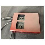 Philips goLITE, UBRANDS Magnetic Dry Erase Board, and Mahogany Desk Organizer Set