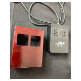 Philips goLITE, UBRANDS Magnetic Dry Erase Board, and Mahogany Desk Organizer Set