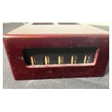 Philips goLITE, UBRANDS Magnetic Dry Erase Board, and Mahogany Desk Organizer Set