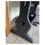 Vintage Wooden Side Table with Drawer and Shelf