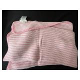 Collection of Baby Blankets (one personalized Kathryn), Clorox Toilet Wand Kit, and Tote Bag