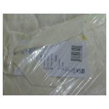 French Linen Box Stitch Quilt  BOKSER HOME Cal-King-Cream