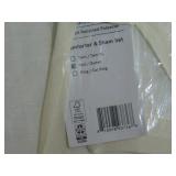 Full-Queen French Linen Comforter & Sham Set White