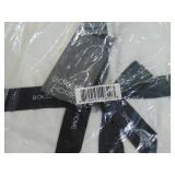 2 Pack KING White  100% Cotton Sateen Fitted Sheet Separate | BOKSER HOME