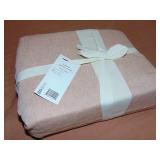 Full/Queen Bokser Home Duvet Cover French Linen Clay,