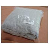 Twin-Twin-XL 100% French Linen Duvet Cover Shadow Pinstripe