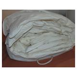 Twin XL Lightweight 700 Fill Power Luxury White Duck Down Duvet Comforter Insert