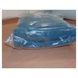 Baltic Full Queen French Linen Box Stitch Quilt