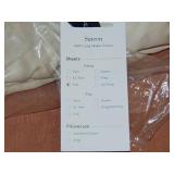 2 Pack Full 100% Cotton Sateen Fitted Sheet Separate