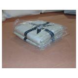 2 Pack Full 100% Cotton Sateen Fitted Sheet Separate