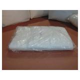 12 Pack BOKSER HOME BH70109 White Bath Towel 25" X 54"