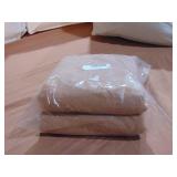 Cal King Clay 100% French Linen Duvet Cover