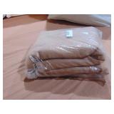 Cal King Clay 100% French Linen Duvet Cover