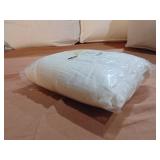 Cal-King-White French Linen and Cotton Duvet Cover & Sham Set