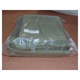 Moss Cal -King  French Linen and Cotton Duvet Cover & Sham Set