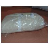 Window Curtain Set  50" W x 96" L - Putty Heather 100% French Linen