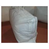 2 Pack Standard/Queen Soft White Duck Feather & Down  Pillow