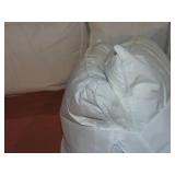 2 Pack Standard/Queen Soft White Duck Feather & Down  Pillow