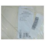 Cream Full Queen 100% French Linen Duvet Cover | BOKSER HOME