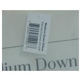 Medium  Luxury White Duck Down  Machine Washable
