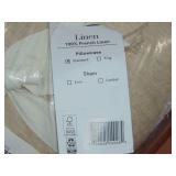 2 Pact Putty-Heather 100% French Linen Standard Pillowcase Set | BOKSER HOME