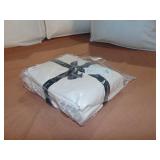 Bokser Home Cal King Percale Sheet Set (Pink Sand) Sheets Bedding