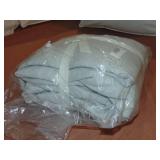 Pebble Heather Cal King 100% French Linen Sheet Set | BOKSER HOME