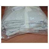 Pebble Heather Cal King 100% French Linen Sheet Set | BOKSER HOME