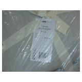 Pebble Heather Cal King 100% French Linen Sheet Set | BOKSER HOME