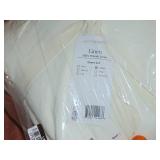 Queen White 100% French Linen Sheet Set | BOKSER HOME