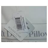 Standard Soft 700 fill Power Luxury White Duck Down RDS Certified Machine Washable White Bed Pillow