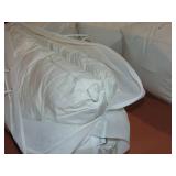 2 Pack King Firm White Duck Feather & Down Bed Pillow | BOKSER HOME