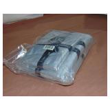 500 Thread Count 100% Long Staple Cotton Sateen Bed Sheets | Size: California King - Pebble Grey