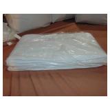 12 Pack BOKSER HOME BH70109 White Bath Towel 25" X 54"