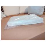 12 Pack BOKSER HOME BH70109 White Bath Towel 25" X 54"