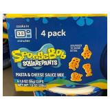12-Pack Kraft SpongeBob Mac & Cheese Pasta & Cheese Sauce Mix