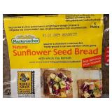 Set of 4 Mestemacher Natural Sunflower Seed Bread Loaves