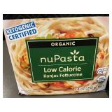 Organic nuPasta Low Calorie Konjac Fettuccine 7.4 oz (Set of 4)