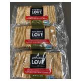 Set of 3 Packs Kitchen & Love Passport Everything Flatbread 13.3 oz