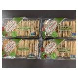 La Panzanella Roasted Garlic Croccantini Artisan Crackers - Pack of 4