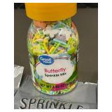 TROL - Collection of Colorful Sprinkles Including Butterfly and Yellow Mix