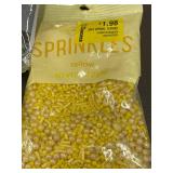 TROL - Collection of Colorful Sprinkles Including Butterfly and Yellow Mix