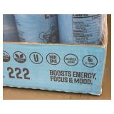 Odyssey 222 Blue Raspberry Energy and Focus Drinks - 12 Pack