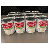 TRLY - Lot of 12 Nestle Carnation Evaporated Fat Free Milk Cans - Best by 07/23/24
