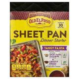 CA 2 - Box of 10 Old El Paso Sheet Pan Dinner Starter Tangy Fajita