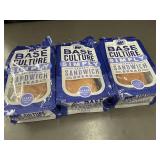 WA 3 - Base Culture Simply Classic Sandwich Bread - Gluten Free, 16oz 3 Loaves